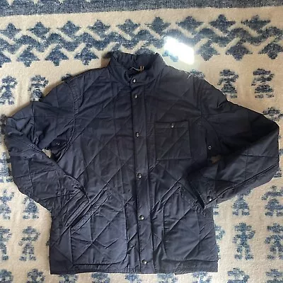 J Crew Sussex Thermore Quilted Jacket Navy Size XL • $38