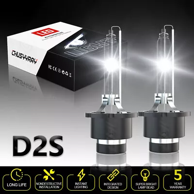 For Lexus ES300 ES330 IS300 LS430 RX300 Xenon HID D2S D2R Headlight Bulbs 6000K • $13.74