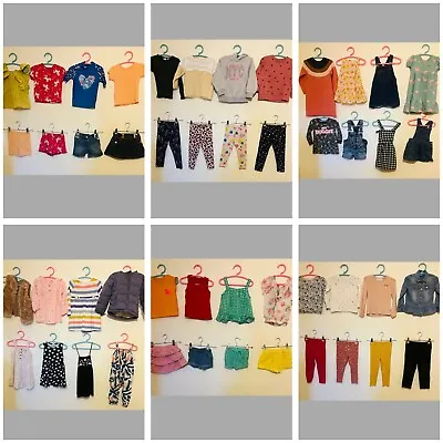 Huge Girls Clothes Bundle Age 2/3 Years 48 Items M&S River Island Next Zara • £32.99