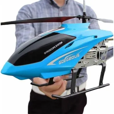 3.5CH 80cm Extra Large Remote Control Aircraft Durable Rc Helicopter Charging To • $88.99