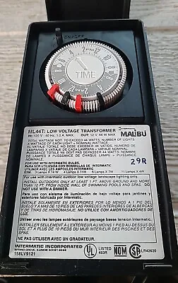 Malibu Light Transformer 44W INTERMATIC ML44T Low Voltage Gently Used No Screws • $27.50