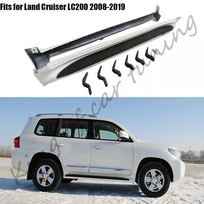 Nerf Bar Fits For Toyota Land Cruiser LC200 2008-2020 Side Step Running Board  • $887.66