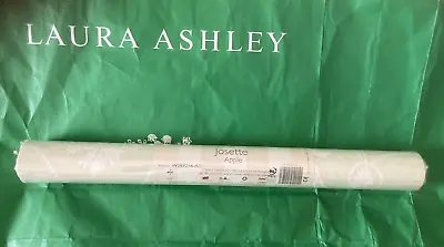 1 Roll Classic Laura Ashley Josette Apple Wallpaper W089256-A/1 Free Postage • £21