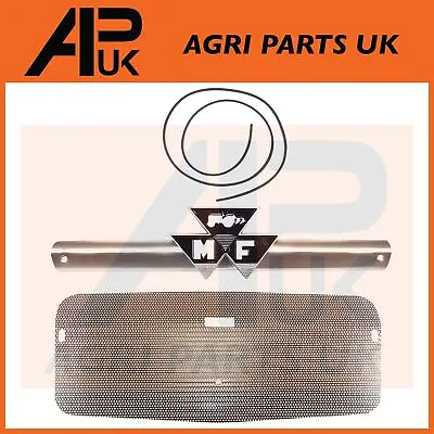 Front Bonnet Badge Top Grill Kit For Massey Ferguson 133 135 140 145 148 Tractor • £31.99