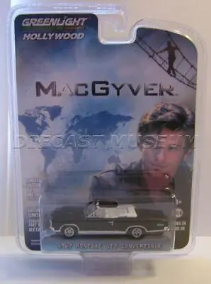 1967 '67 Pontiac Gto Convertible Mac Gyver Hollywood R24 Greenlight Diecast 2019 • $5.95