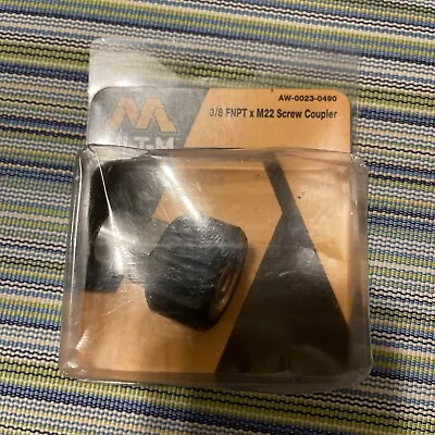 Mi-T-M 3/8 FNPT X M22 Screw Coupler • $10.49