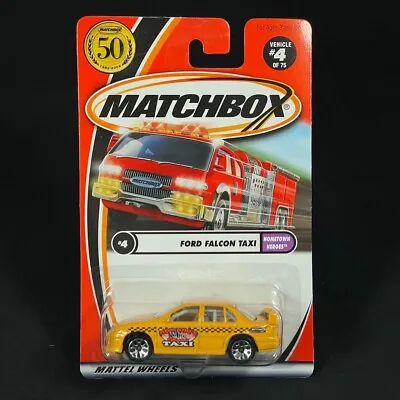 2002 Matchbox #4 Ford Falcon Taxi Hometown Heroes Series 4/75 50th Anniversary • $3.99