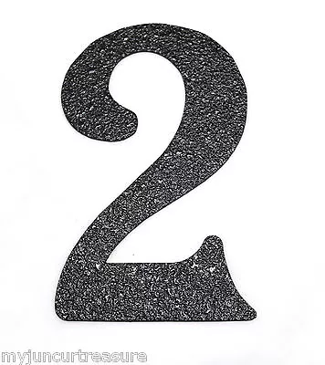 House Numbers - Black Embossed Magnetic  - Great For Garage Doors • $3.50