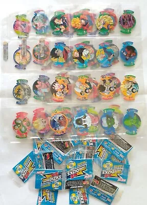 DBZ Dragon Ball Z Tazo Dizk Series 3 COMPLETE COMMON SET 1-45 Pack Fresh Mint • $150