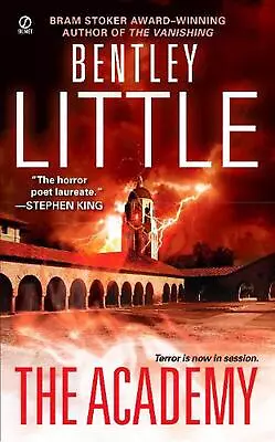 The Academy By Bentley Little (English) Paperback Book • $32.33