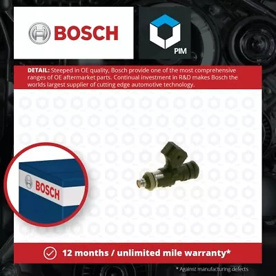 Petrol Fuel Injector 0280158226 Bosch Nozzle Valve 8200028797 8200207049 EV14EK • $61.98