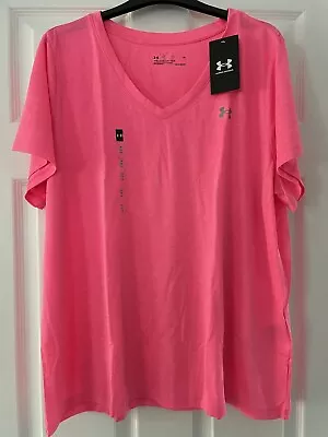 Under Armour V Neck T Shirt 1X Size 18 • £12.99