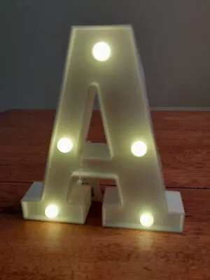 Marquee Letters Lights Sign A 6  NWT • $14