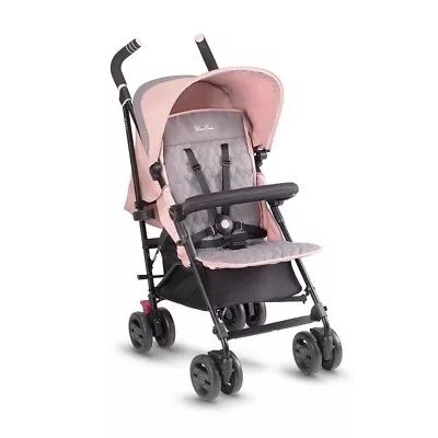 Silver Cross Pop Pushchair Foldable Travel Stroller RRP £245 - Bloom • £172.79