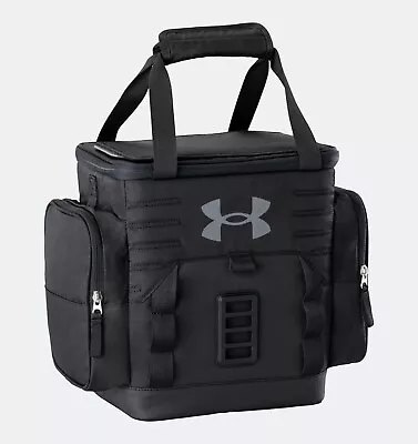 Under Armour 12-Can Sideline Soft Cooler Drink Bag Black #001 • $69.95