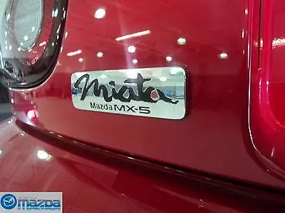 Mazda Mx-5 Miata 1990-1997 New Oem Rear Miata Emblem Black Lettering • $41.83