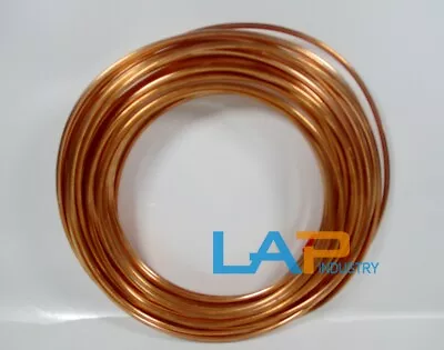 1/4 Inch Outer Diameter Copper Gas Line Flexible Coiled Tube Agilent Replacement • $460