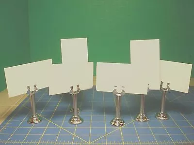 Tall 2 3/4'' Table Number Wedding  Menu And Card Holder  New • $2.01