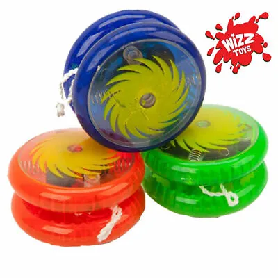 New Light Up Clutch Yoyo Tricks 5cm LED Flashing Wheel Mechanism Kids Toy Gift   • £5.10