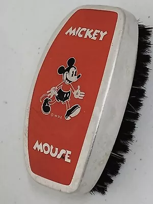 1930s Rat Nose MICKEY MOUSE WALT DISNEY ENTERPRISES Hair Or Shoe  BRUSH WDE Toy • $38