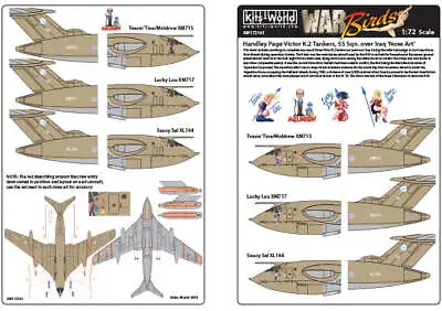 Kits-World KW172161 1:72 Handley-Page Victors Set 2 • £9.18