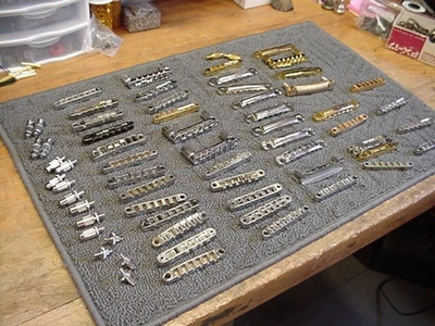 $50 • Buy Lot Of Gibson  Bridges Lp Sg   Parts, Tail Pieces, LOOK