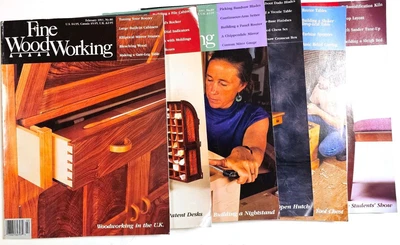 $7.99 • Buy 1991 Vintage Fine Woodworking Magazine. Complete Year Set Of 6 Issues  #86-91