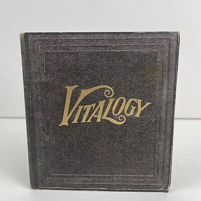 Original Pearl Jam - Vitalogy CD Book - 1994 • $10