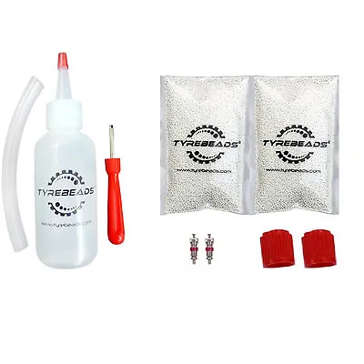 Motorcycle Internal Tire Balancing Beads Kit - 2 Oz Front + 3 Oz Rear • $24.99