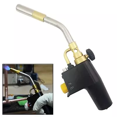 Gas Plumbing Turbo Blow Torch Soldering Brazing Mapp Propane Welding Tool • £24.99