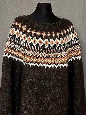 Lopapeysa Handmade Wool Sweater  Unisex • £80.10