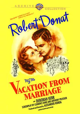 Vacation From Marriage DVD - Robert Donat Roland Culver Ann Todd Glynis Johns • $8