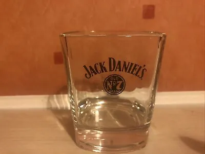 1 X Jack Daniels No7 Whiskey Heavy Glass Tumbler Brand New No Reserve • £2.99