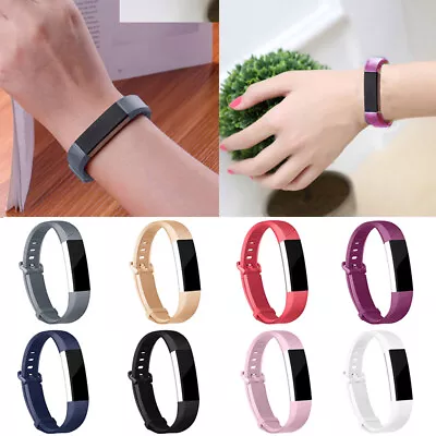 $4.39 • Buy For Fitbit Alta HR ACE Strap Replacement Silicone Buckle Sport Watch Band Strap