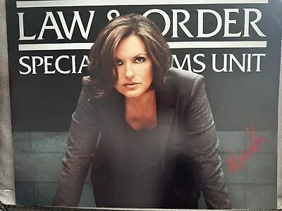 Mariska Hargitay Signed 11x14 Photo In Person. Law & Order Special Victims Unit • $85