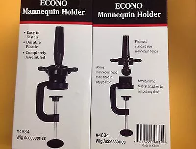 Practice Cosmetology Manikin Mannequin Head Clamp Holding Table Stand Fasten  • $5.89