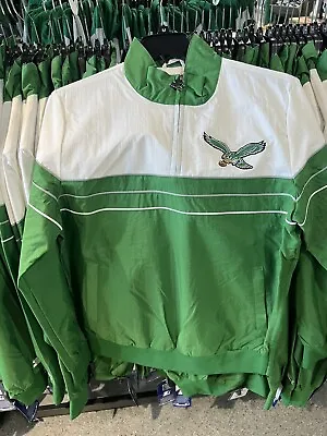 Starter Philadelphia Eagles Lite Jacket Kelly Green New Size: S-2XL • $224.90