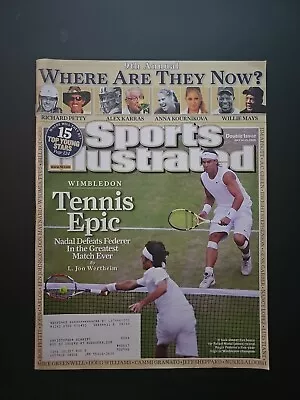 Sports Illustrated- Federer/Nadal -  Tennis Epic  - JULY 14-21 2008 • $4