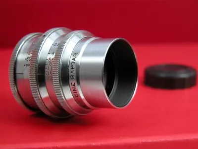 WOLLENSAK Cine Raptar 25mm C MOUNT LENS For 16mm Cameras BMPCC Or M4/3rds Nice! • $119.95