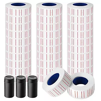 30 Rolls 15000pcs White Price Gun Labels For Mx-5500 Labeller White Pricemark... • $16.48