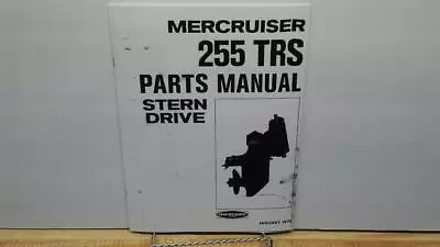 Mercury 255 TRS MerCruiser Stern Drive Parts Manual – 1974 – 3377316 & Up • $10.50