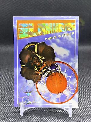 Chris Webber Michigan Orlando Slammers Gold Collectible Promo Basketball Card  • $2