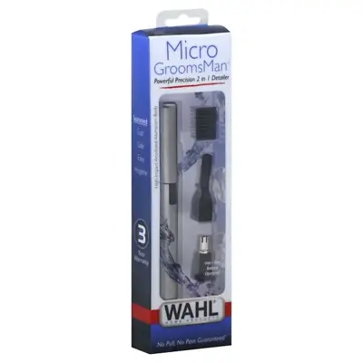 Wahl Nose Ear Trimmer Neck Hair Eyebrow Groomer Clippers Micro Personal Shaver  • $25.46