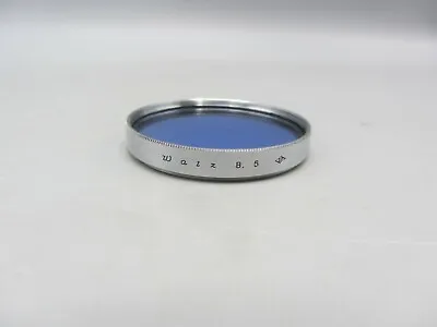 $23.44 • Buy Walz 40.5mm Rangefinder B. 5 Blue Chrome Rim Screw-In Lens Filter - EP Marked