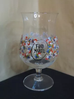 Chouffe Belgium Tulip Beer Glass Find Marcel D'Achouffe Brewery 6 1/2  • $23.99