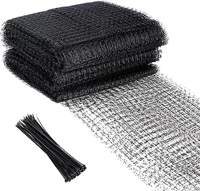 Heavy Duty Anti Bird Fly Fruit Veg Cage Netting Garden Pond Net Protection Mesh • £8.95