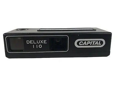 Vintage Capital Pocket Film Camera Deluxe 110 With Wrist Strap • $7.97
