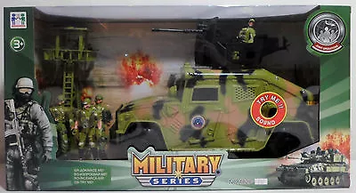 Peace Keeper Military Humvee Highly Detailed For 1:18 Action Figures Misb Sealed • $29.99