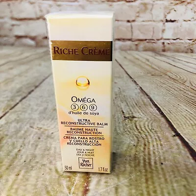 $32.74 • Buy Yves Rocher Riche Omega 369 Ultra Reconstructive Balm  1.7OZ - NEW SEALED BOX