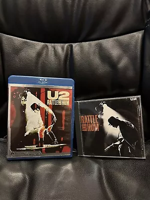 U2 - Rattle And Hum (Blu-ray Disc 2006) + CD - Music Concert Movie HTF RARE OOP • $59.99